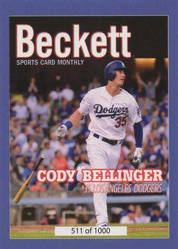 2017 Beckett National Convention Cover Promos #NNO Aaron Judge / Cody Bellinger Back