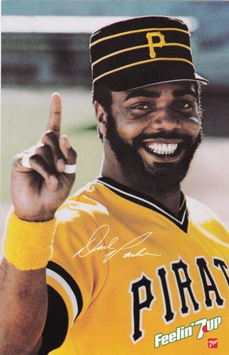 1981 7-Up Jumbo Cards #NNO Dave Parker Front