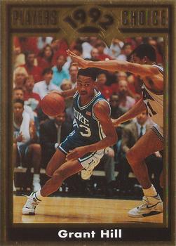 1992 Cartwrights Players Choice #16 Grant Hill Front