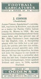 1935 Ogden's Football Caricatures #20 Jimmy Connor Back
