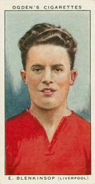 1935 Ogden's Football Club Captains #4 Ernie Blenkinsop Front