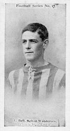 1902 Wills's Football Series #17 Laurie Bell Front