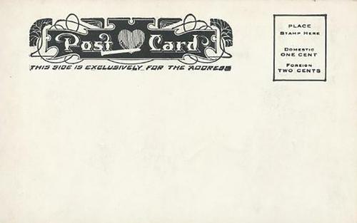 1909-16 Max Stein Postcards (PC758) #NNO Honus Wagner Back
