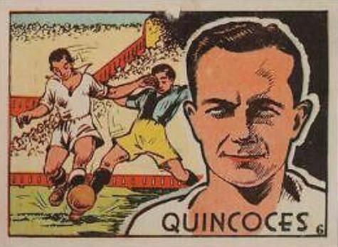 1942 Editorial Bruguera World Famous Sportsmen #6 Jacinto Quincoces Front