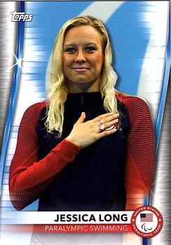 2021 Topps U.S. Olympic & Paralympic Team & Hopefuls #19 Jessica Long Front