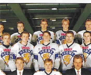 1994 Panini Lillehammer Stickers #296 Finland Front