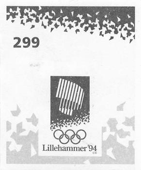 1994 Panini Lillehammer Stickers #299 Finland Back