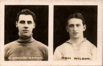 1922 Amalgamated Press Lot-O-Fun Sports Champions - Uncut pairs #5/6 Benjamin Howard Baker / Tom Wilson Front