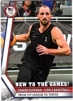 2021 Topps U.S. Olympic & Paralympic Team & Hopefuls - New to the Games #NG-DH Damon Huffman Front