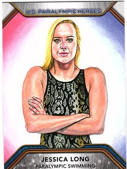 2021 Topps U.S. Olympic & Paralympic Team & Hopefuls - Olympic Heroes #OH-JL Jessica Long Front
