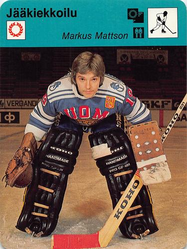 1979 Sportscaster Series 51 Finnish #51-1201 Markus Mattsson Front