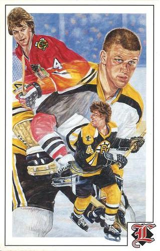 1992 Legends Sports Memorabilia Postcards Third Series #7 Bobby Orr Front