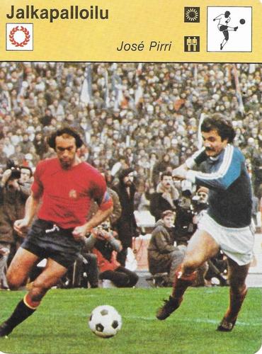 1979 Sportscaster Series 73 Finnish #73-1741 José Pirri Front