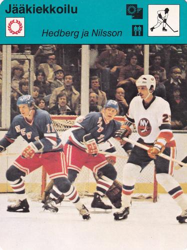 1979 Sportscaster Series 80 Finnish #80-1911 Anders Hedberg / Ulf Nilsson Front