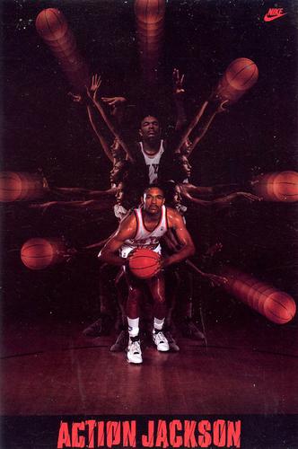 1982-92 Nike Poster Cards #290825 Mark Jackson Front