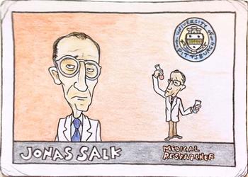 2022 Gummy Arts (Unlicensed) #55 Jonas Salk Front