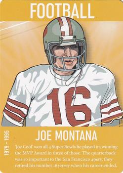 2020 Bubblegum Stuff Greatest Of All Time Game #NNO Joe Montana Front