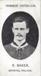 1908 Taddy & Co. Prominent Footballers, Series 2 #NNO Robert Baker Front