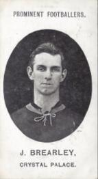 1908 Taddy & Co. Prominent Footballers, Series 2 #NNO John Brearley Front