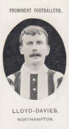 1908 Taddy & Co. Prominent Footballers, Series 2 #NNO Lloyd Davies Front