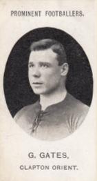 1908 Taddy & Co. Prominent Footballers, Series 2 #NNO George Gates Front