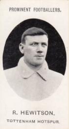 1908 Taddy & Co. Prominent Footballers, Series 2 #NNO Bob Hewitson Front