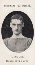 1908 Taddy & Co. Prominent Footballers, Series 2 #NNO Thomas Kelso Front
