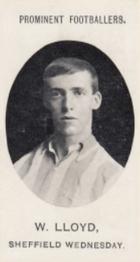 1908 Taddy & Co. Prominent Footballers, Series 2 #NNO Billy Lloyd Front