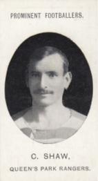 1908 Taddy & Co. Prominent Footballers, Series 2 #NNO Charlie Shaw Front