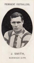 1908 Taddy & Co. Prominent Footballers, Series 2 #NNO Jack Smith Front