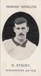 1908 Taddy & Co. Prominent Footballers, Series 2 #NNO George Stacey Front