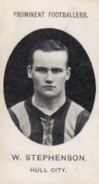 1908 Taddy & Co. Prominent Footballers, Series 2 #NNO William Stephenson Front