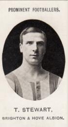 1908 Taddy & Co. Prominent Footballers, Series 2 #NNO Tommy Stewart Front