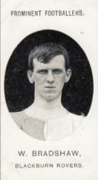 1907 Taddy & Co. Prominent Footballers, Series 1 #NNO Billy Bradshaw Front