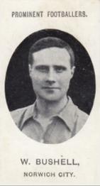 1907 Taddy & Co. Prominent Footballers, Series 1 #NNO Billy Bushell Front