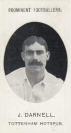 1907 Taddy & Co. Prominent Footballers, Series 1 #NNO Jabez Darnell Front