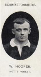 1907 Taddy & Co. Prominent Footballers, Series 1 #NNO Bill Hooper Front