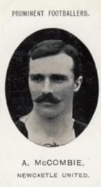 1907 Taddy & Co. Prominent Footballers, Series 1 #NNO Andy McCombie Front