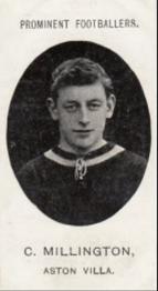 1907 Taddy & Co. Prominent Footballers, Series 1 #NNO Charlie Millington Front