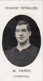 1907 Taddy & Co. Prominent Footballers, Series 1 #NNO Maurice Parry Front