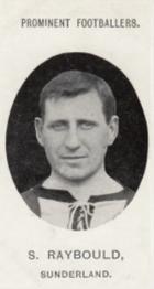 1907 Taddy & Co. Prominent Footballers, Series 1 #NNO Sam Raybould Front