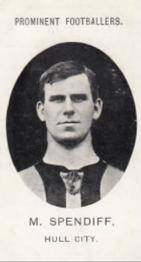 1907 Taddy & Co. Prominent Footballers, Series 1 #NNO Martin Spendiff Front