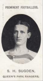 1907 Taddy & Co. Prominent Footballers, Series 1 #NNO Sidney Sugden Front