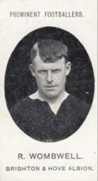 1907 Taddy & Co. Prominent Footballers, Series 1 #NNO Dick Wombwell Front