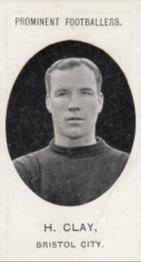 1907 Taddy & Co. Prominent Footballers, Series 1 #NNO Harry Clay Front