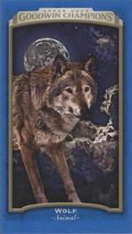 2017 Upper Deck Goodwin Champions - Royal Blue Minis #60 Wolf Front