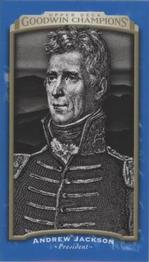 2017 Upper Deck Goodwin Champions - Royal Blue Minis #107 Andrew Jackson Front