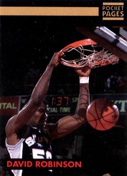 1992-94 Pocket Pages Cards - Free Samples #22 David Robinson Front