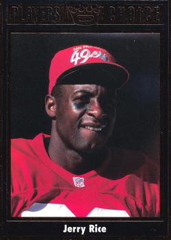1993 Cartwrights Players Choice - Gold #8 Jerry Rice Front