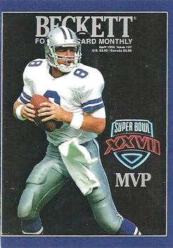 2016 Beckett National Convention Cover Promos #NNO Troy Aikman / Dak Prescott Front
